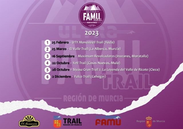 Reglamento Ultra Trail Tour FAMU 2023 - 1, Foto 1