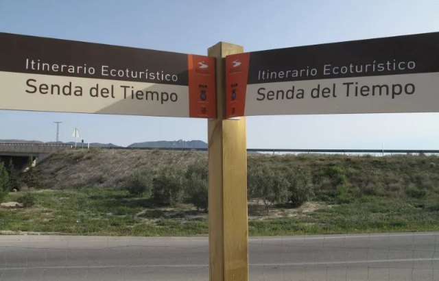 La Senda del Tiempo de Mula, galardonada con la Bandera Sendero Azul 2024 - 1, Foto 1