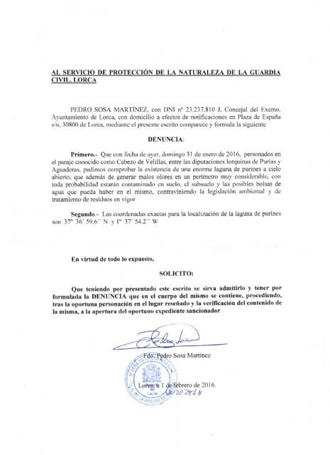 IU-V: Estamos conviviendo las personas con la porquería - 1, Foto 1