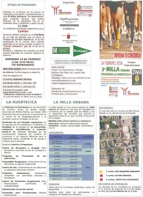 La Huertecica vuelve a poner en marcha su Milla Urbana Solidaria - 4, Foto 4