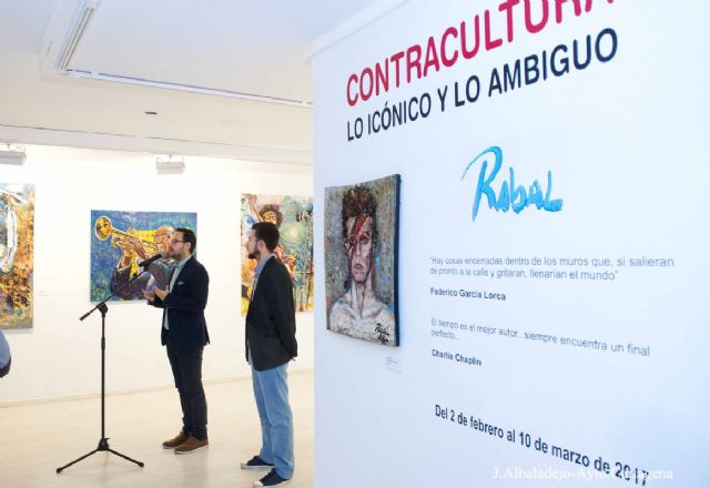 La exposicion Contracultura: Lo iconico y lo ambiguo, de Pedro Juan Rabal, ya puede visitarse en la Muralla Bizantina - 1, Foto 1