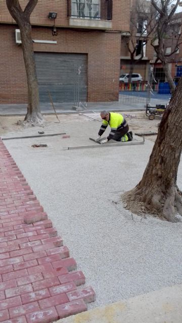Parques y Jardines renueva la plaza San Juan Bautista de Alquerías para ampliar la zona de juegos y mejorar la seguridad - 2, Foto 2