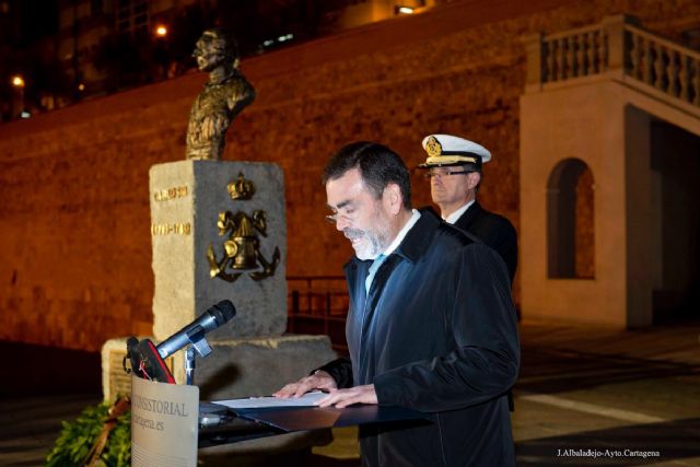 MC Cartagena propone honrar la figura de Blas de Lezo con la colocación de una estatua en el puerto - 1, Foto 1