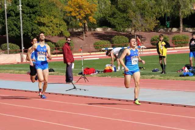 En una ventosa y a veces desapacible jornada de sábado, los atletas del UCAM Atletismo Cartagena acudieron en un buen número al Regional Absoluto de Invierno - 2, Foto 2