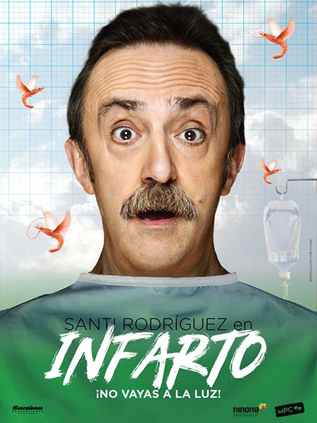 Santi Rodríguez burla la muerte con mucho humor en ´Infarto, ¡No vayas a la luz!´ - 1, Foto 1