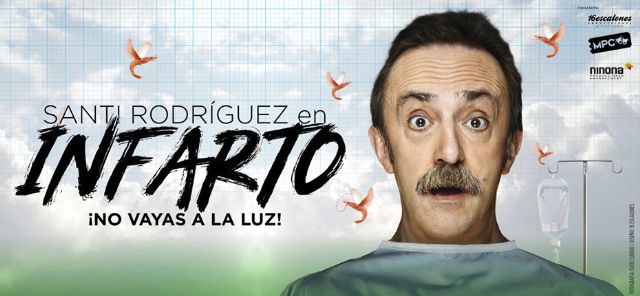Santi Rodríguez burla la muerte con mucho humor en ´Infarto, ¡No vayas a la luz!´ - 2, Foto 2