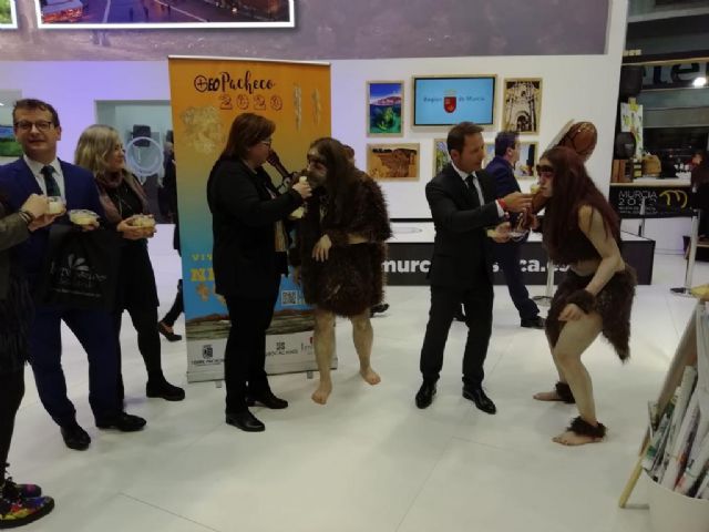 Torre Pacheco presentó en FITUR, GEOPACHECO con temática Neandertal - 3, Foto 3