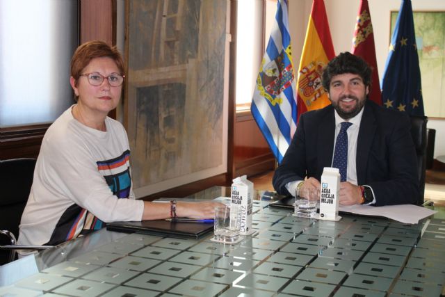La alcaldesa repasa con el presidente de la CARM distintos asuntos del municipio - 1, Foto 1