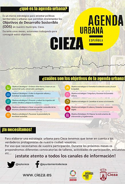La Agenda Urbana de Cieza, pensando un nuevo modelo de ciudad - 1, Foto 1