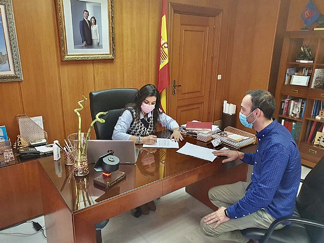El Ayuntamiento de Alguazas firma un convenio con AMIAB - 1, Foto 1