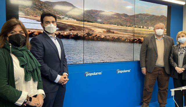El PP pide la comparecencia en las Cortes de la ministra Ribera ante la tragicomedia de la nueva paralización de las obras de regeneración de la Bahía de Portmán - 1, Foto 1