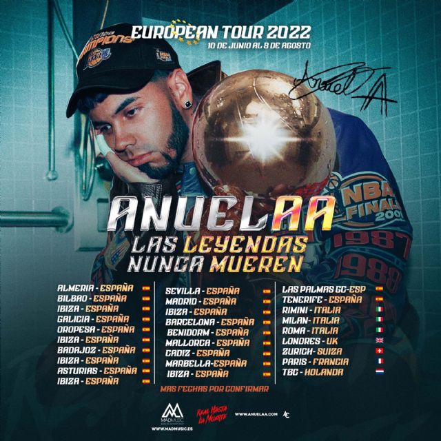 Anuel AA gira europea Las leyendas nunca mueren - 2, Foto 2