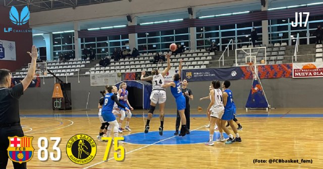 Un buen Hozono Global Jairis cae en la pista del líder, el Barça CBS - 1, Foto 1