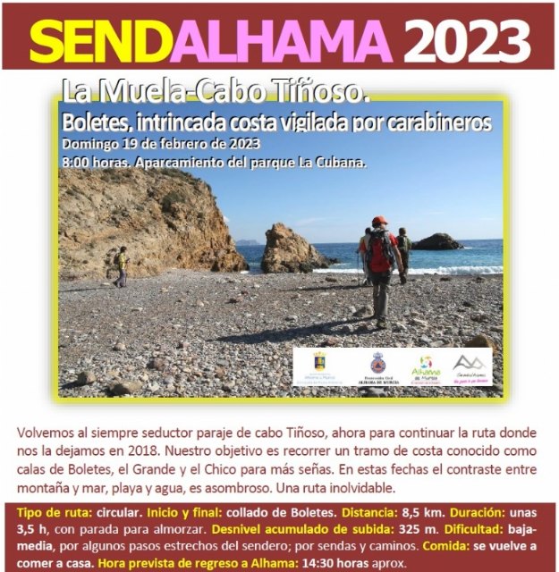 Abierto el plazo de inscripcin para las dos primeras rutas de Sendalhama 2023, Foto 1