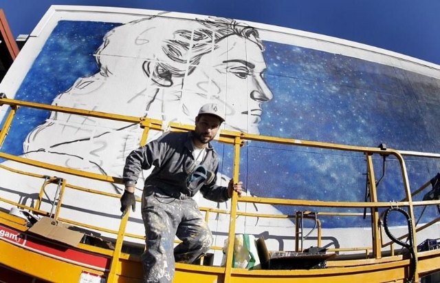 El artista urbano Diego As pintará en Caravaca un mural con referencias a la leyenda de la aparición de la Vera Cruz - 1, Foto 1
