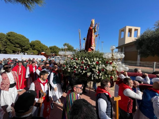 San Blas vuelve a su ermita en Romería - 1, Foto 1