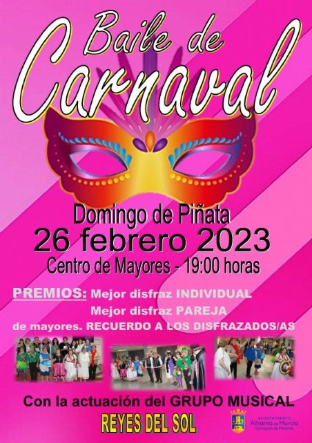 Carnaval de mayores en el centro de ocio del parque de La Cubana: 26 de febrero de 2023, Foto 2