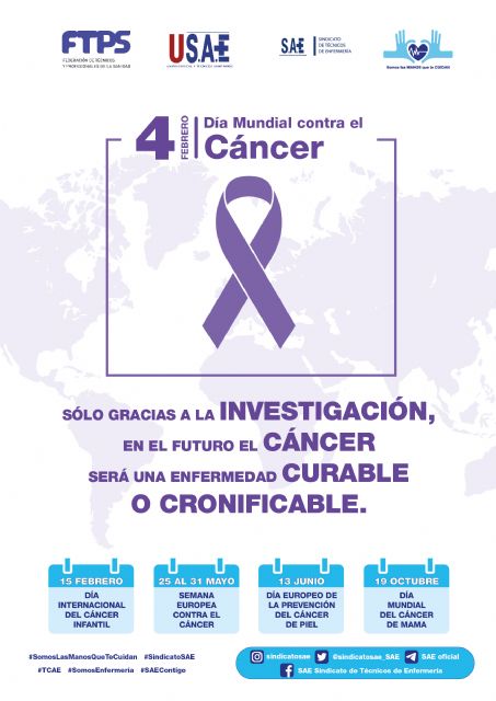 Día Mundial contra el Cáncer - La inversión es urgente para reducir las listas de espera - 1, Foto 1