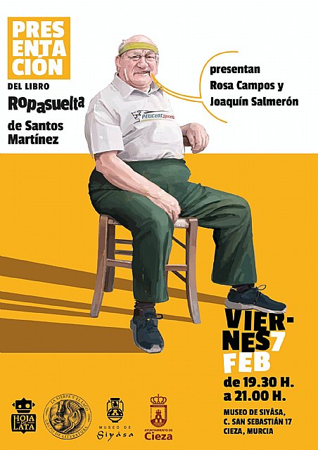 El Museo Siyâsa anuncia la presentación del libro Ropasuelta de Santos Martínez - 1, Foto 1