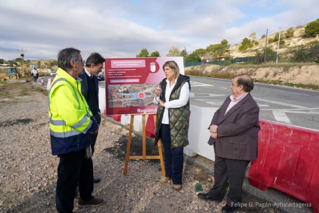 La rotonda de El Portús eleva a 11,4 millones las inversiones para conectar el casco urbano con la zona oeste en los últimos 4 años - 1, Foto 1