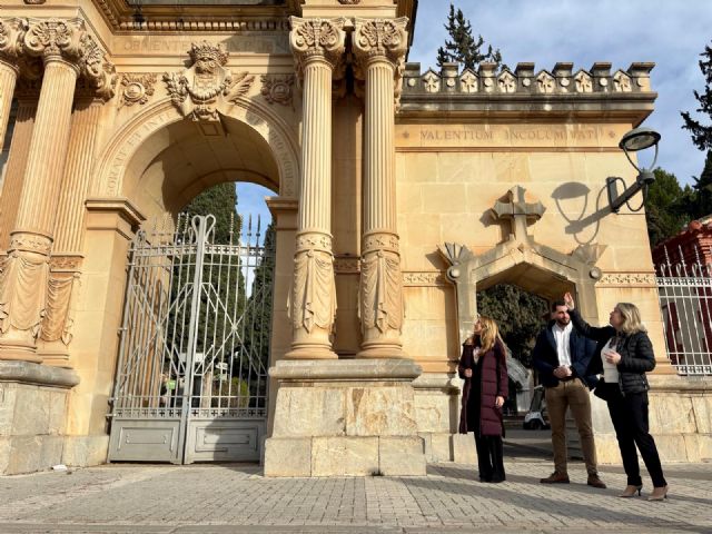 Vuelven las rutas culturales al Cementerio Municipal Nuestro Padre Jesús para profundizar en la historia de Murcia - 4, Foto 4