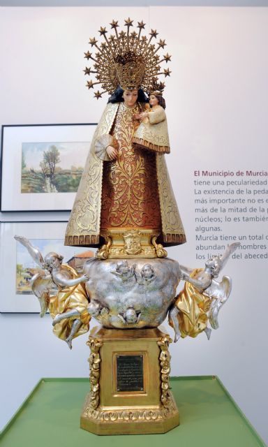 Murcia recupera la talla restaurada de la Virgen de los Desamparados que Valencia donó al pueblo murciano tras la riada de 1957 - 2, Foto 2
