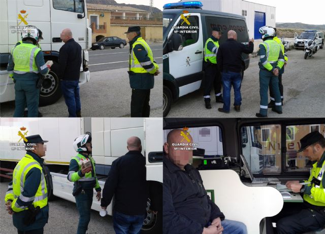 La Guardia Civil detiene a un camionero que sextuplicaba la tasa de alcoholemia - 2, Foto 2