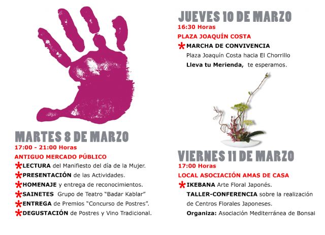 Presentadas las actividades programadas por la concejalia de la Mujer para el 8 de marzo - 2, Foto 2