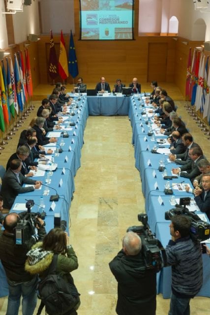 Pedro Antonio Sánchez: Todos juntos y con una única voz firme y sólida definiremos el Corredor Mediterráneo que ya toca a la Región - 5, Foto 5