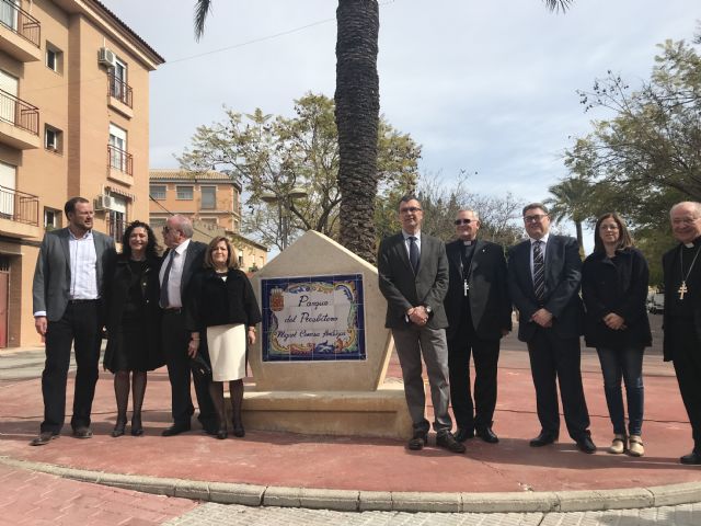 Espinardo recuerda al Presbítero Miguel Conesa, que desde hoy da nombre a uno de los parques más importantes de la pedanía - 1, Foto 1