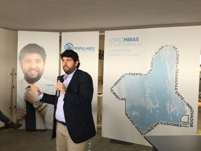 López Miras: Quiero liderar una nueva etapa política con proyectos más abiertos, participativos y transparentes - 1, Foto 1