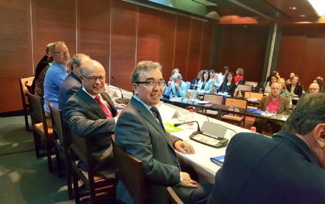 Los consejeros Martínez-Cachá y Carrillo asisten al XXXI Consejo Sindical Autonómico de ANPE Murcia - 2, Foto 2