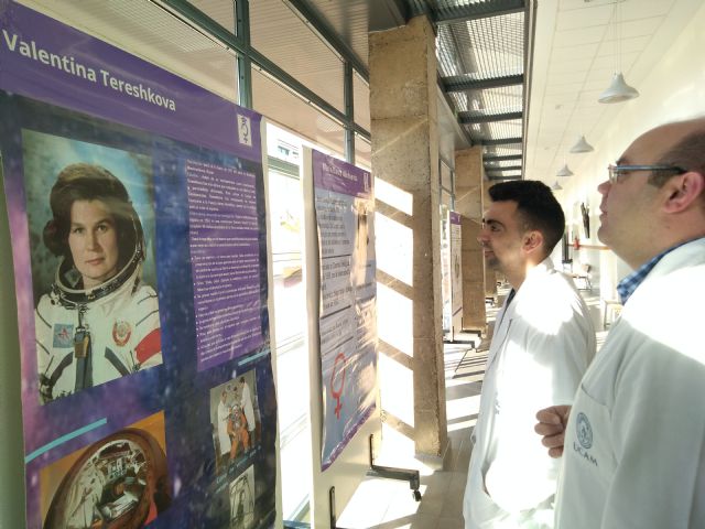 UCAM Cartagena acoge una exposición sobre científicas elaborada por alumnos de ESO y Bachillerato - 1, Foto 1