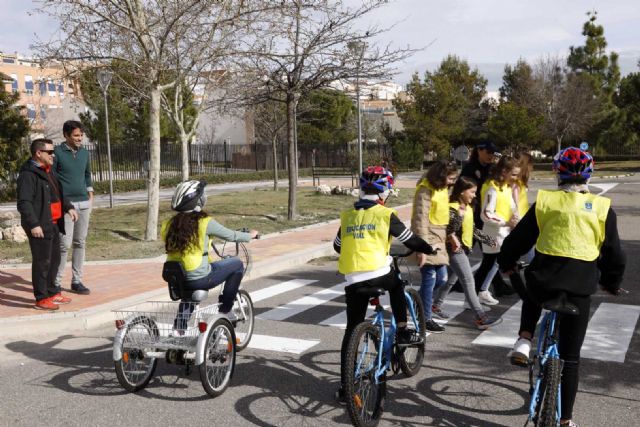 Más de 500 escolares del casco urbano y las pedanías de Caravaca participan en las Jornadas de Educación Vial - 2, Foto 2