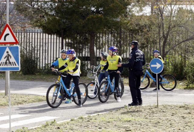 Más de 500 escolares del casco urbano y las pedanías de Caravaca participan en las Jornadas de Educación Vial - 5, Foto 5