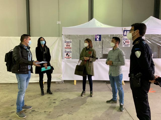 Inspección de Servicios Sanitarios valora las instalaciones del Recinto Ferial para poder realizar allí vacunaciones masivas - 1, Foto 1