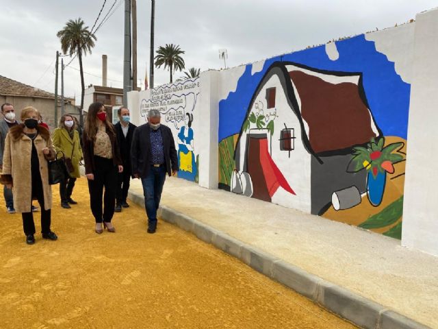 Murcia homenajea al dibujante MAN con un mural del Tío Pencho en Rincón de Seca - 3, Foto 3