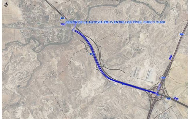 Hoy se publica en el BOE el Real Decreto que recoge el cambio de titularidad de un tramo de la carretera RM-15 a favor de Mitma - 2, Foto 2