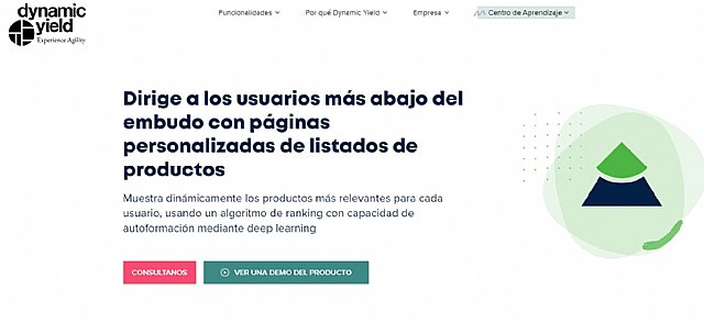 Dynamic Yield impulsa las ventas online con páginas personalizadas basadas en Deep Learning - 1, Foto 1