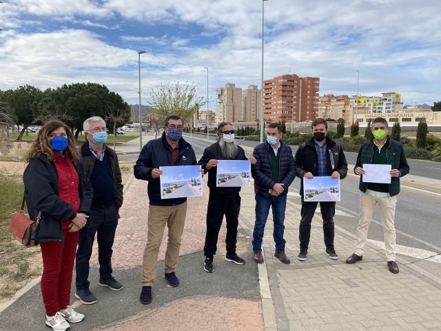 MC Cartagena propone una senda peatonal para solventar los problemas de seguridad vial en la Avenida Víctor Beltrí - 1, Foto 1