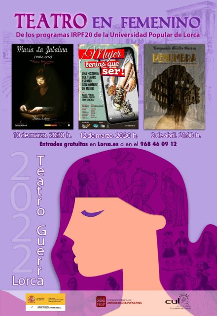 La Universidad Popular organiza ´Teatro en Femenino´ - 2, Foto 2