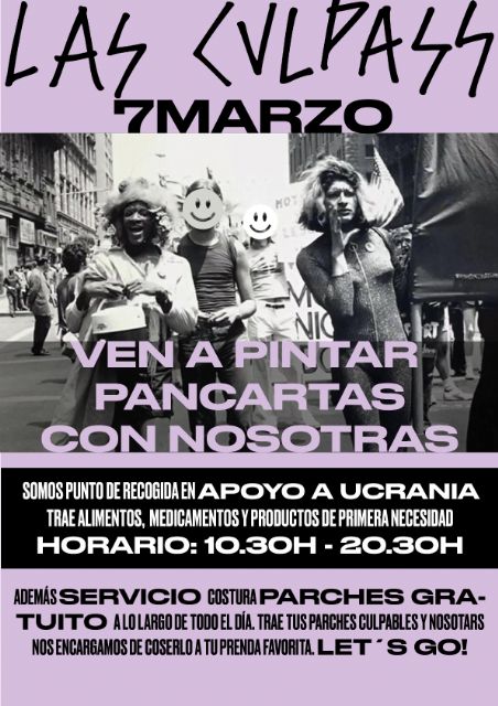 Las Culpass se preparan para el #8marzo - 1, Foto 1