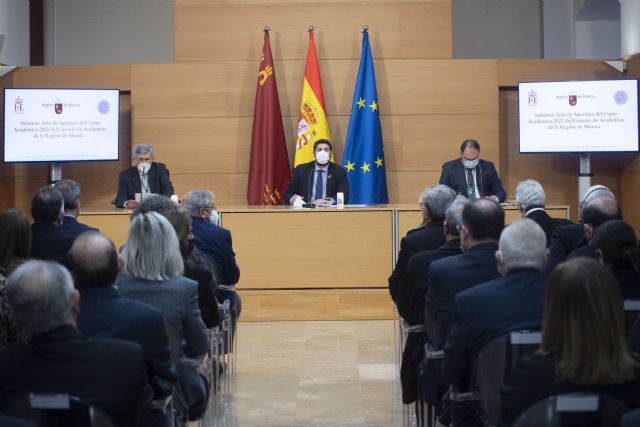 López Miras reivindica el papel de las Reales Academias que deben ser parte de los avances de la sociedad - 1, Foto 1