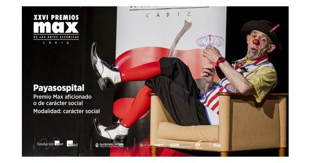 26 Premios Max | La asociación valenciana Payasospital, Premio Max de carácter social 2023 - 1, Foto 1