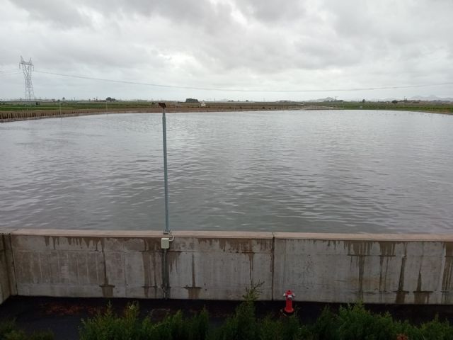 Las infraestructuras hídricas realizadas por la Comunidad recogen 200.000 m3 de agua de lluvia en el Campo de Cartagena durante el fin de semana - 1, Foto 1