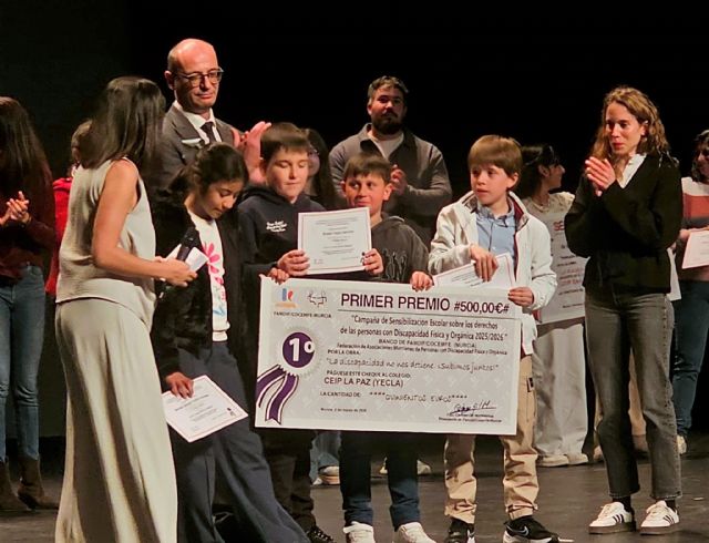 Cuatro colegios de la Región ganan los premios de Famdif por sus trabajos sobre los derechos de las personas con discapacidad - 2, Foto 2