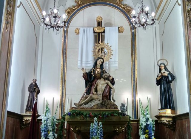 La colonia cartagenera de Valencia honro a la Virgen de la Caridad en la ciudad del Turia - 1, Foto 1