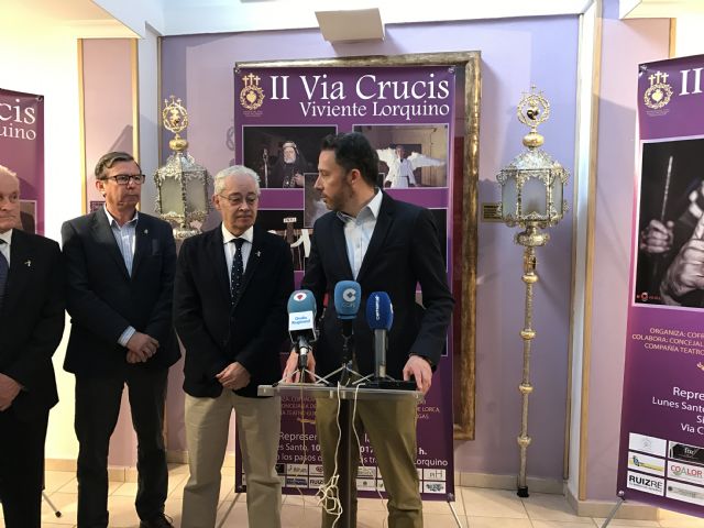 40 personas interpretarán el II Viacrucis Viviente que organizan Paso Morado y Ayuntamiento para la noche del Lunes Santo - 2, Foto 2