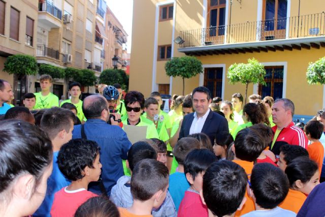 Llega a Alcantarilla la Antorcha Amiga de los Juegos Amigos del Colegio Antonio de Nebrija de Cabezo de Torres - 5, Foto 5