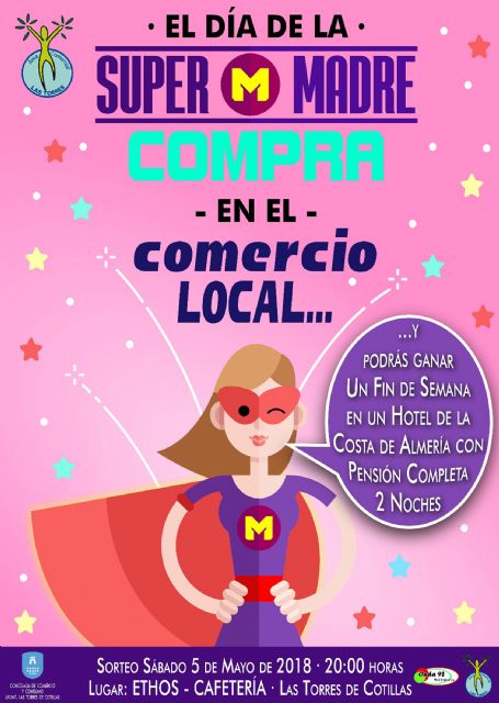 Los comercios torreños sortean un viaje a Almería con 'El Día de la Super Madre' - 1, Foto 1